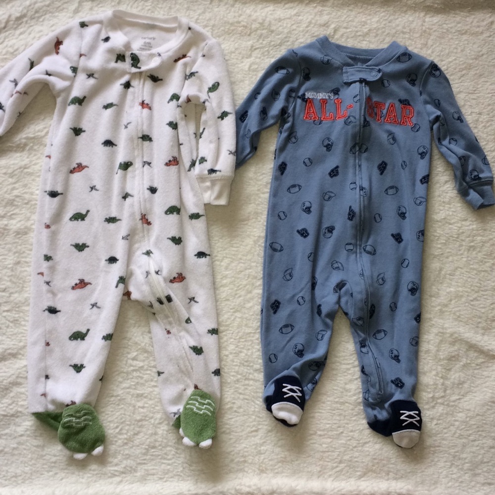 Onesies w/ footies.